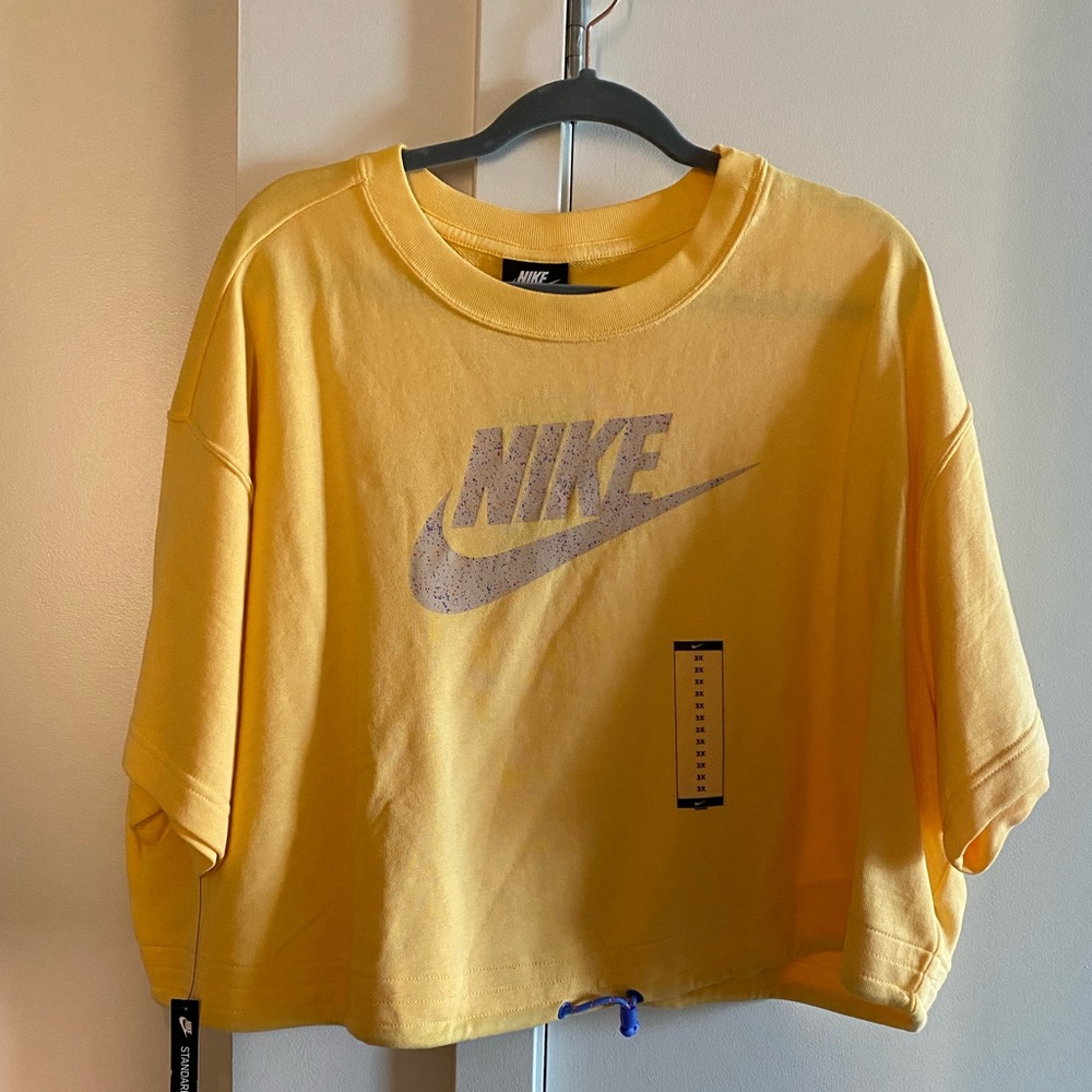 NWT Nike Cropped Icon Clash Sweatshirt Top | 3XL - Picture 6 of 6